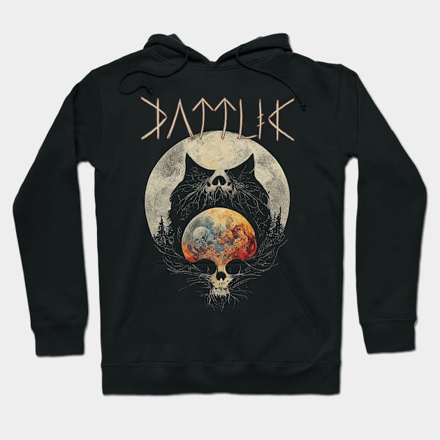 Kattlik moonskull Hoodie by Kattlik